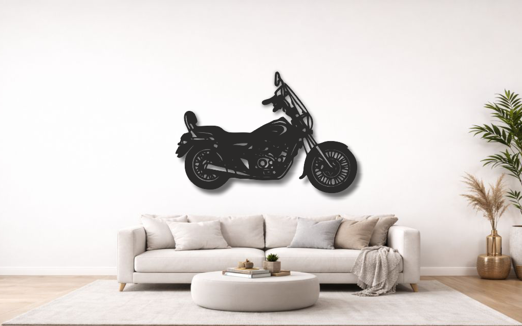 Bajaj Avenger 220 CC - Cruise Motorcycle Metal Wall Art