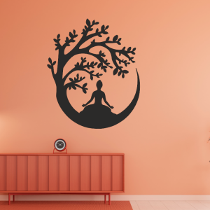 Buddha Metal Wall Art – Spiritual & Peaceful Wall Decor for Home or Meditation Space