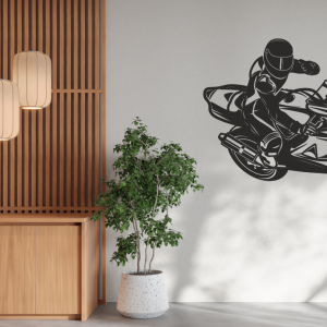 Enhance your space with Bike Metal Wall Art